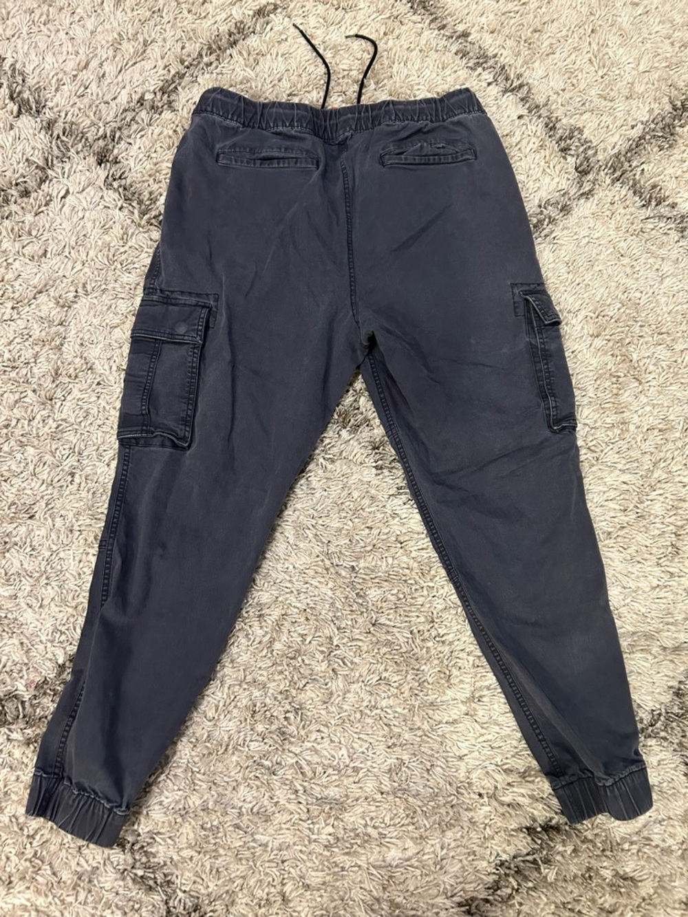 Old Navy Dark Gray Cargo Jogger Pants - Picture 2 of 3